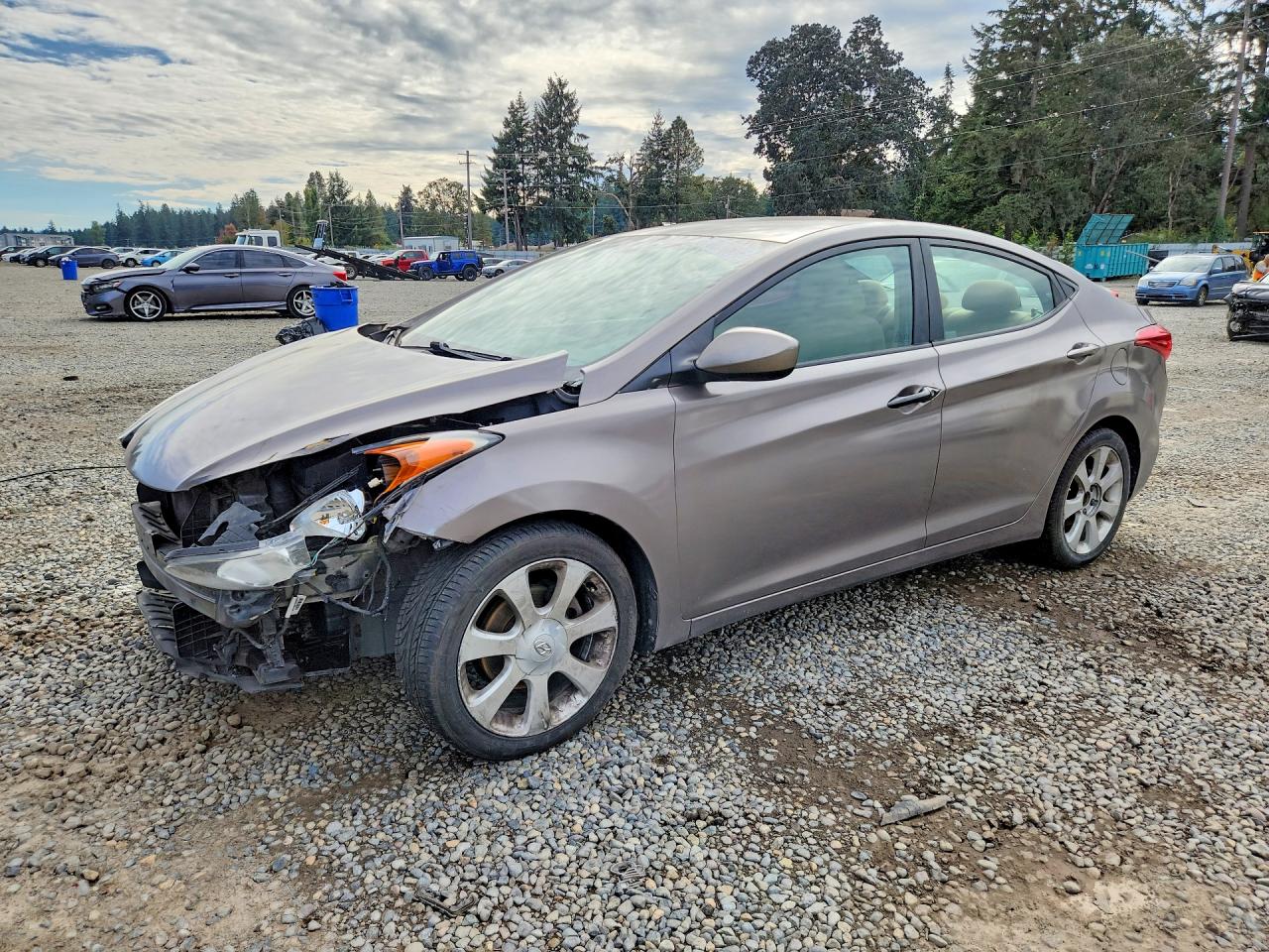 2011 HYUNDAI ELANTRA GLS | 5NPDH4AE7BH053683 | UPCARS