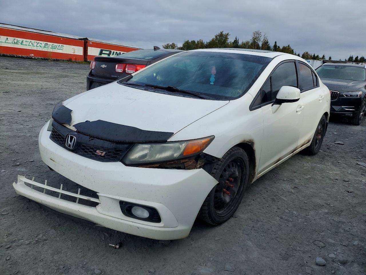 2012 HONDA CIVIC SI | 2HGFB6E55CH201809 | UPCARS