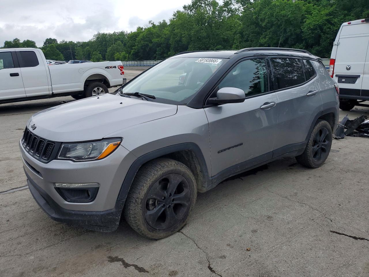 2019 JEEP COMPASS LATITUDE | 3C4NJDBB0KT696616 | UPCARS