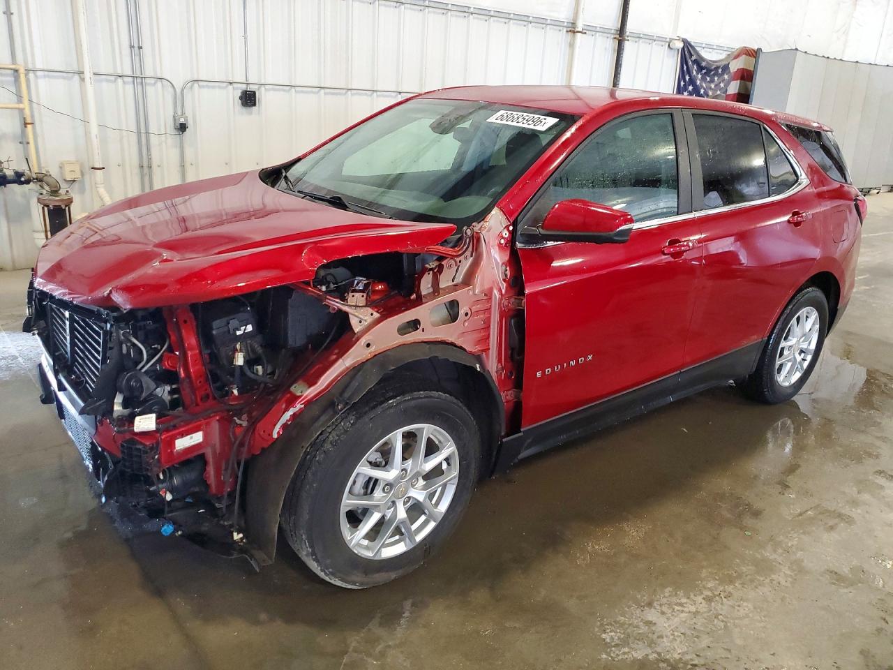 2022 CHEVROLET EQUINOX LT | 3GNAXUEV5NL120132 | UPCARS