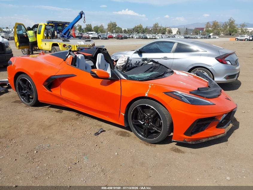 2021 CHEVROLET CORVETTE STINGRAY RWD  2LT | 1G1YB3D40M5109930 | UPCARS