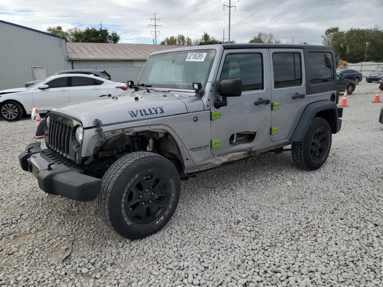 2017 JEEP WRANGLER SPORT | 1C4BJWDG5HL582249 | UPCARS