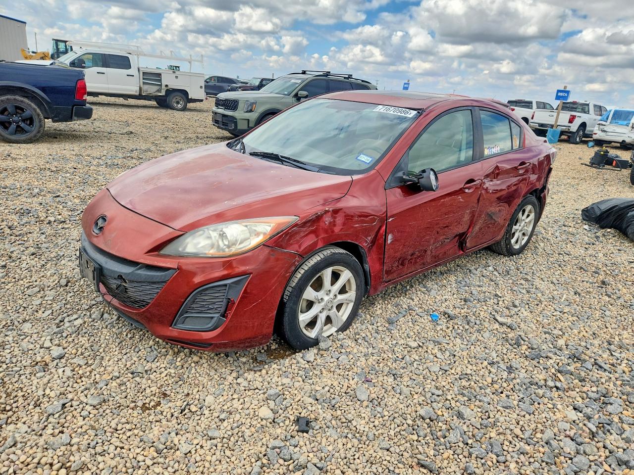 2010 MAZDA 3 I | JM1BL1SFXA1350416 | UPCARS