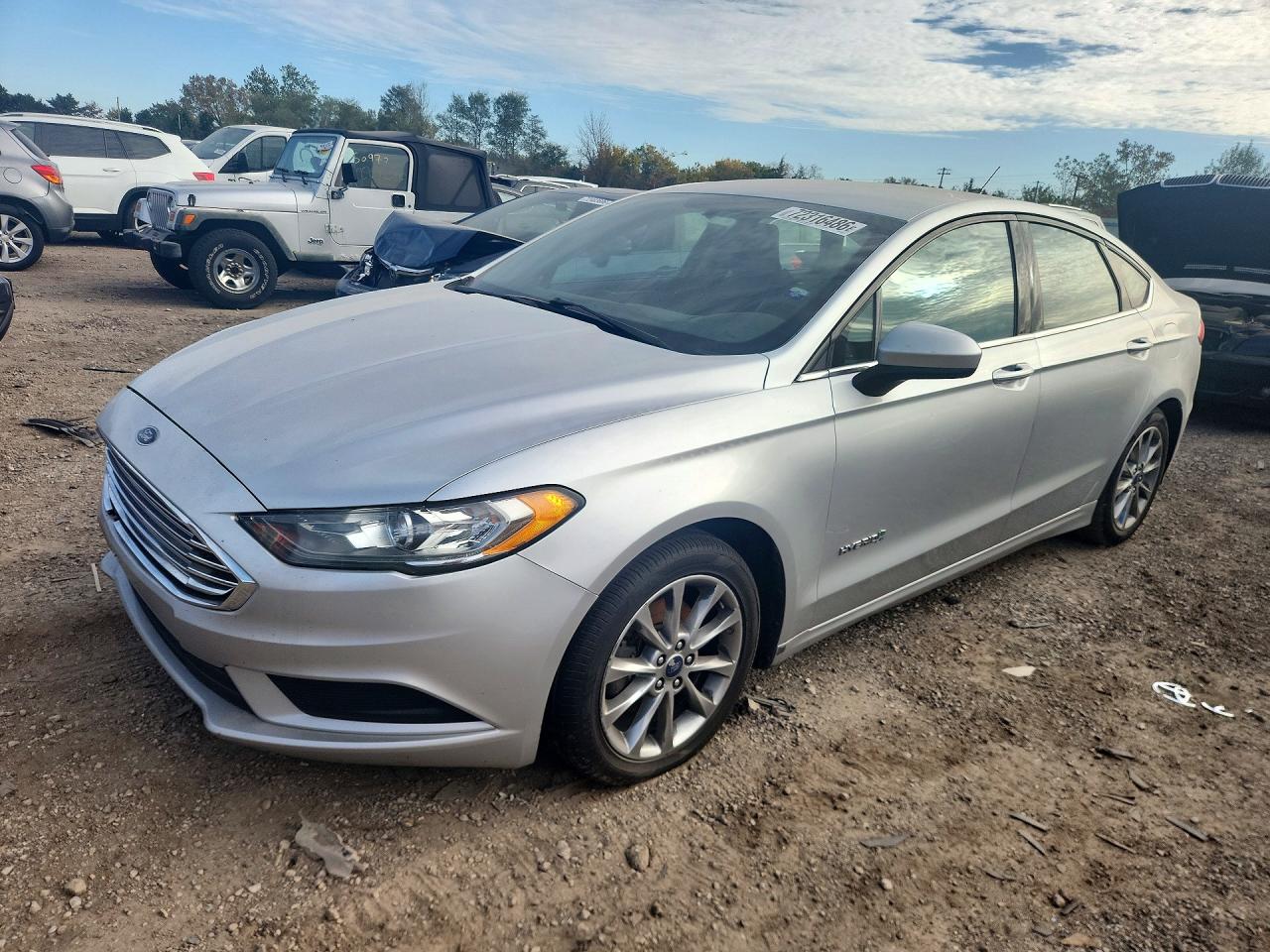 2017 FORD FUSION SE HYBRID | 3FA6P0LU1HR385073 | UPCARS