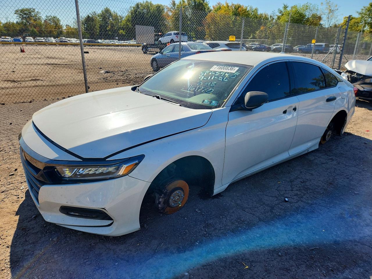 2018 HONDA ACCORD SPORT | 1HGCV1F33JA161770 | UPCARS