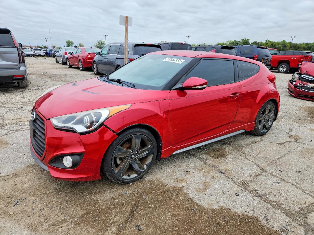 2014 HYUNDAI VELOSTER TURBO | KMHTC6AE7EU210656 | UPCARS
