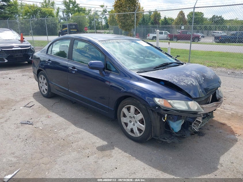 2009 HONDA CIVIC LX | 19XFA16539E021672 | UPCARS