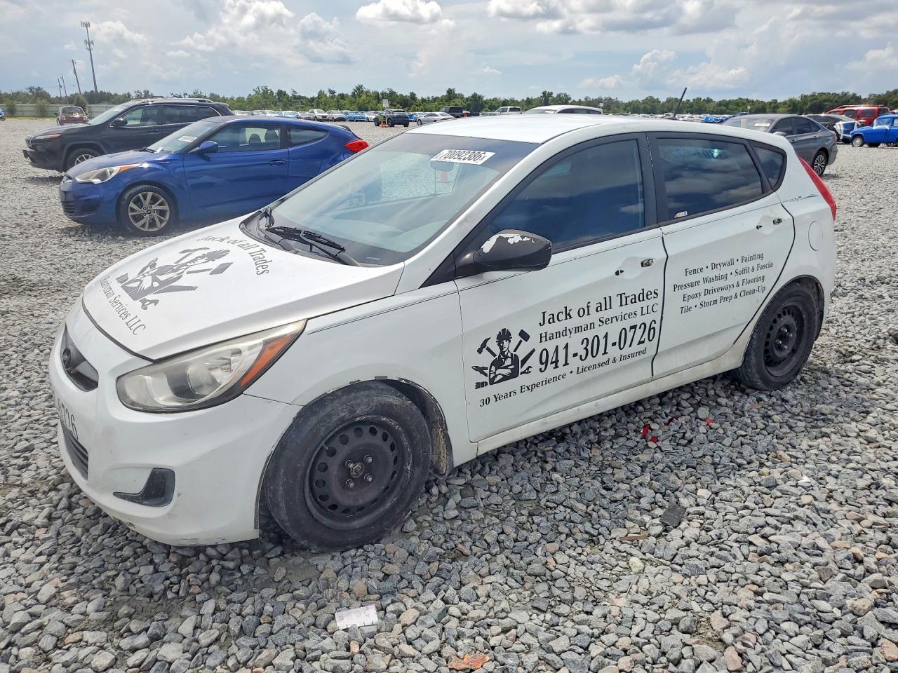 2013 HYUNDAI ACCENT GS | KMHCT5AE4DU093062 | UPCARS