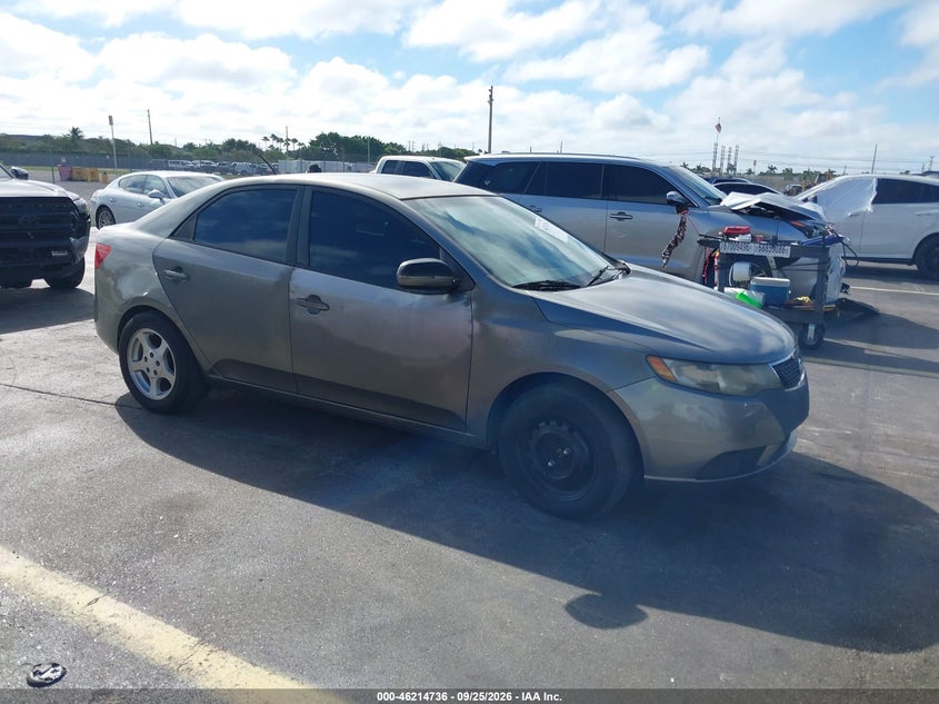 2012 KIA FORT EX | KNAFU4A21C5490765 | UPCARS