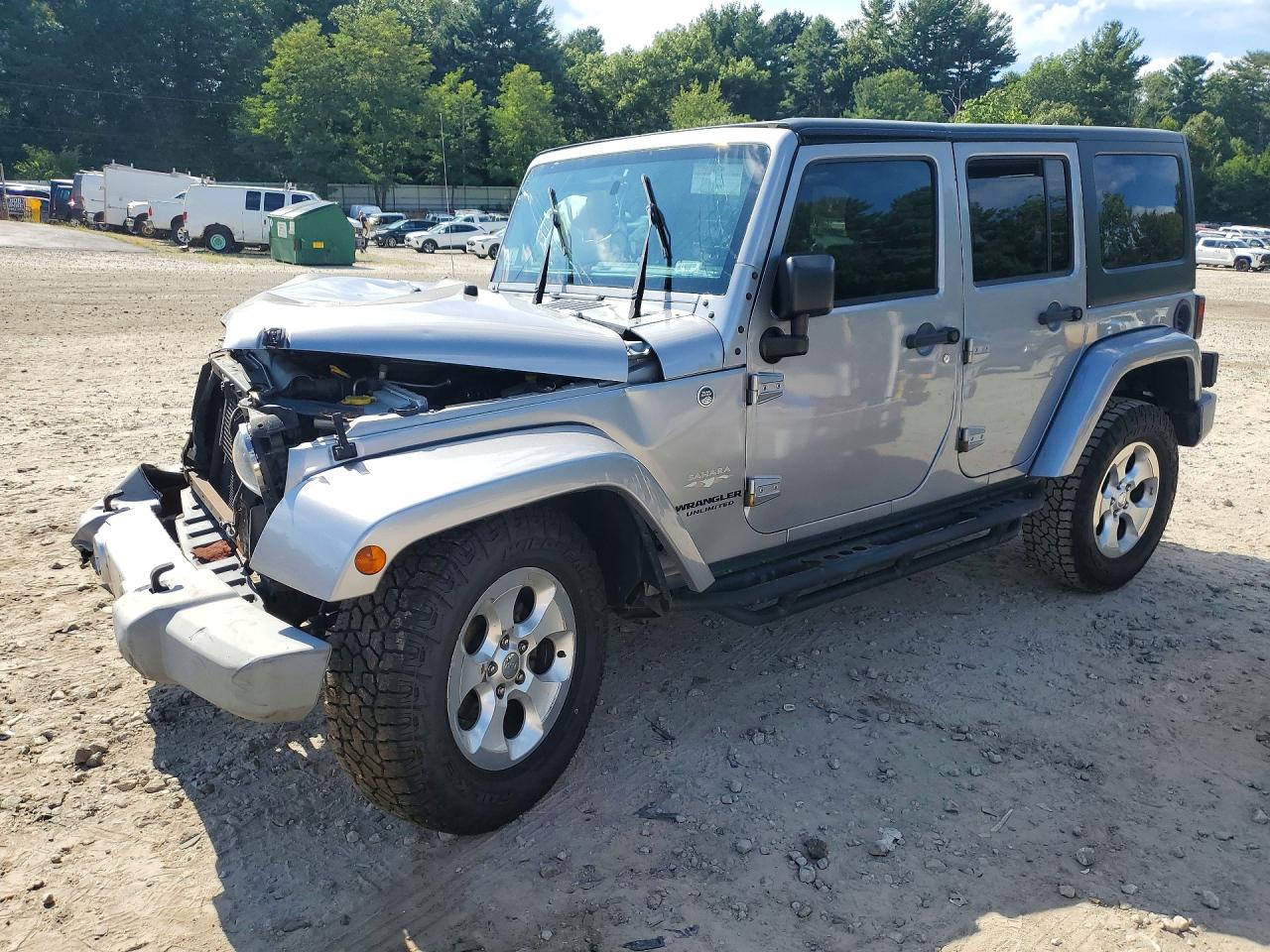 2015 JEEP WRANGLER SAHARA | 1C4BJWEG8FL722340 | UPCARS