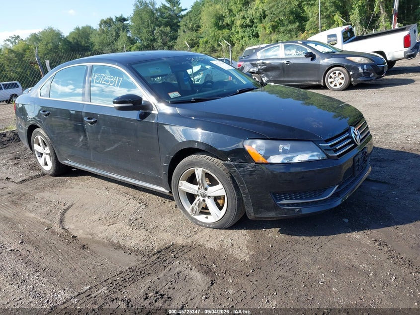2013 VOLKSWAGEN PASSAT 2.5L SE | 1VWBP7A3XDC012776 | UPCARS
