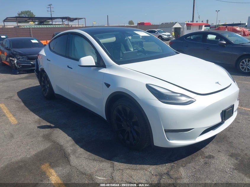 2022 TESLA MODEL Y LONG RANGE | 7SAYGAEE5NF556924 | UPCARS