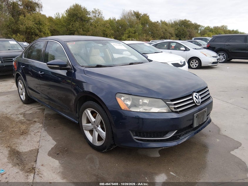 2012 VOLKSWAGEN PASSAT 2.5L SE | 1VWBH7A30CC085697 | UPCARS