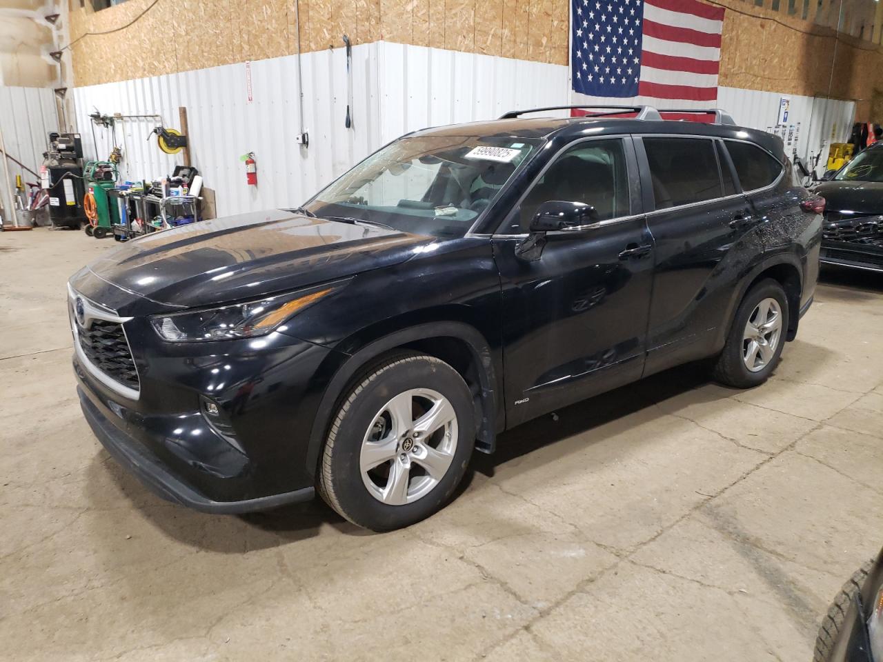 2024 TOYOTA HIGHLANDER HYBRID LE | 5TDBBRCH4RS606078 | UPCARS