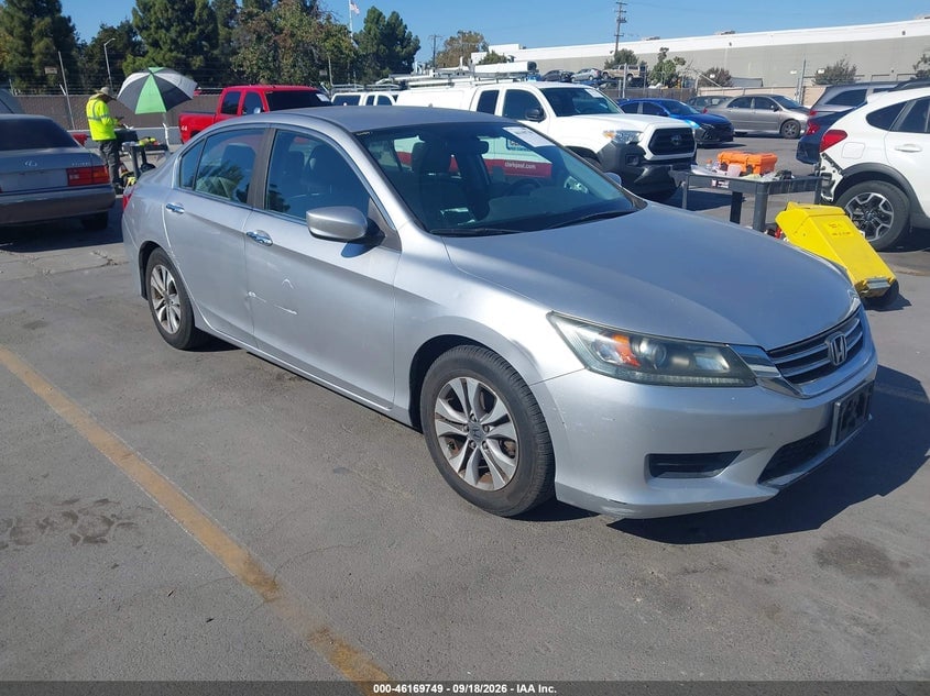 2014 HONDA ACCORD LX | 1HGCR2F39EA099405 | UPCARS