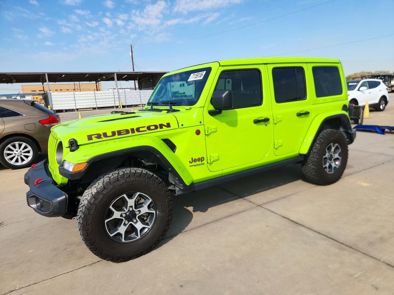 2021 JEEP WRANGLE RUBICON | 1C4HJXFN8MW794261 | UPCARS