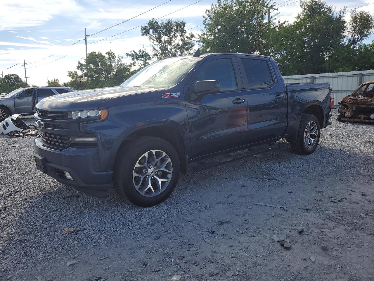 2021 CHEVROLET SILVERADO K1500 RST | 3GCUYEED5MG154319 | UPCARS