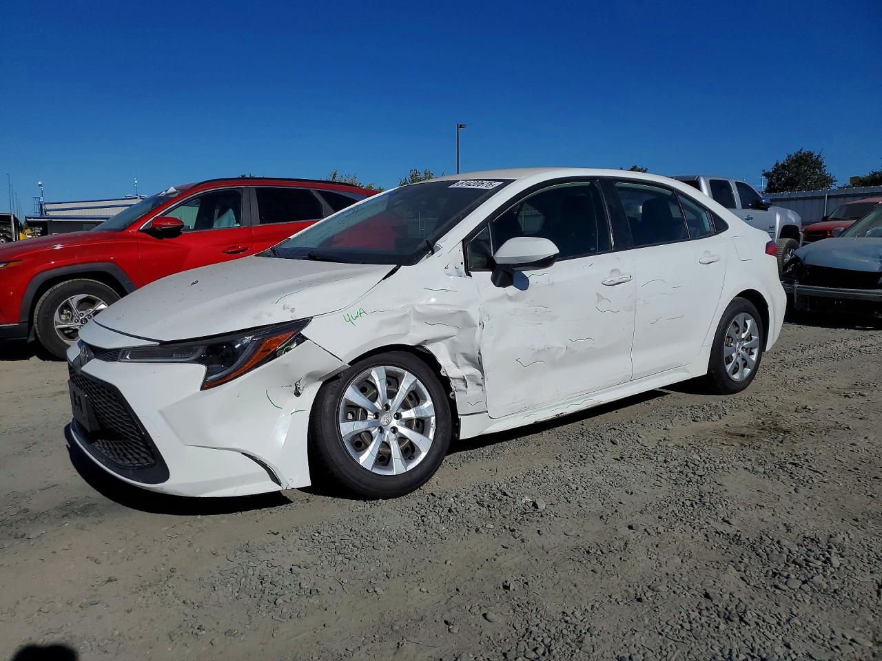 2021 TOYOTA COROLLA LE | JTDEPMAE9MJ147646 | UPCARS