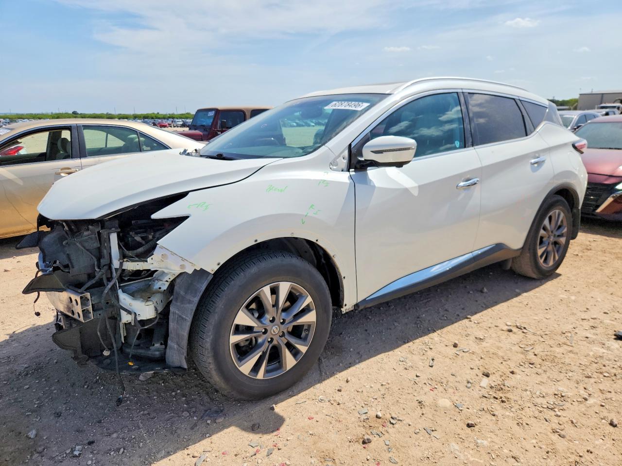 2017 NISSAN MURANO SL | 5N1AZ2MG9HN121021 | UPCARS