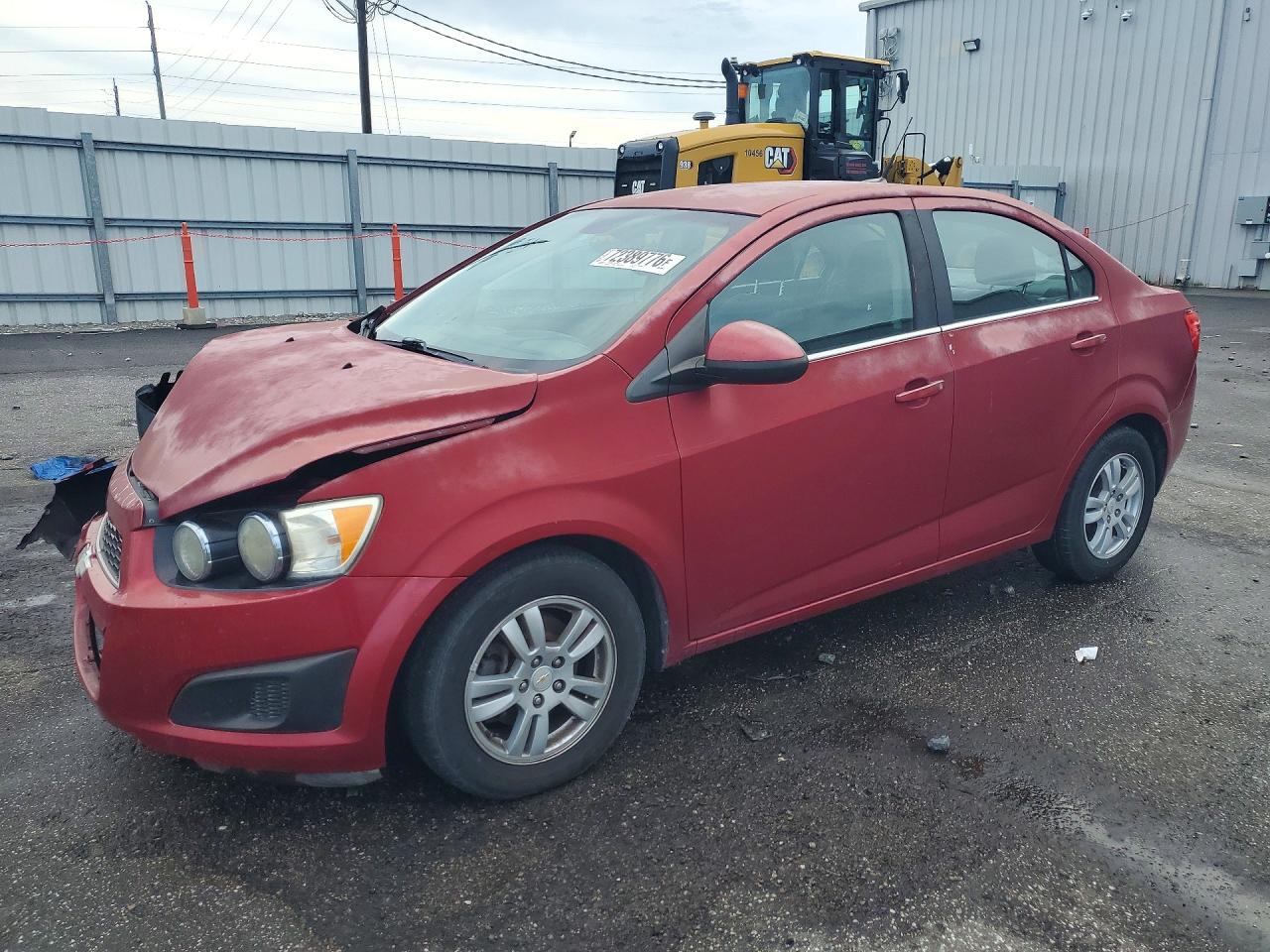 2012 CHEVROLET SONIC LT | 1G1JC5SH8C4166722 | UPCARS