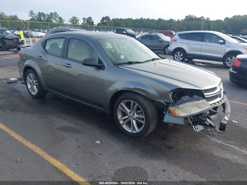 2012 DODGE AVENGER SE | 1C3CDZAG8CN255119 | UPCARS