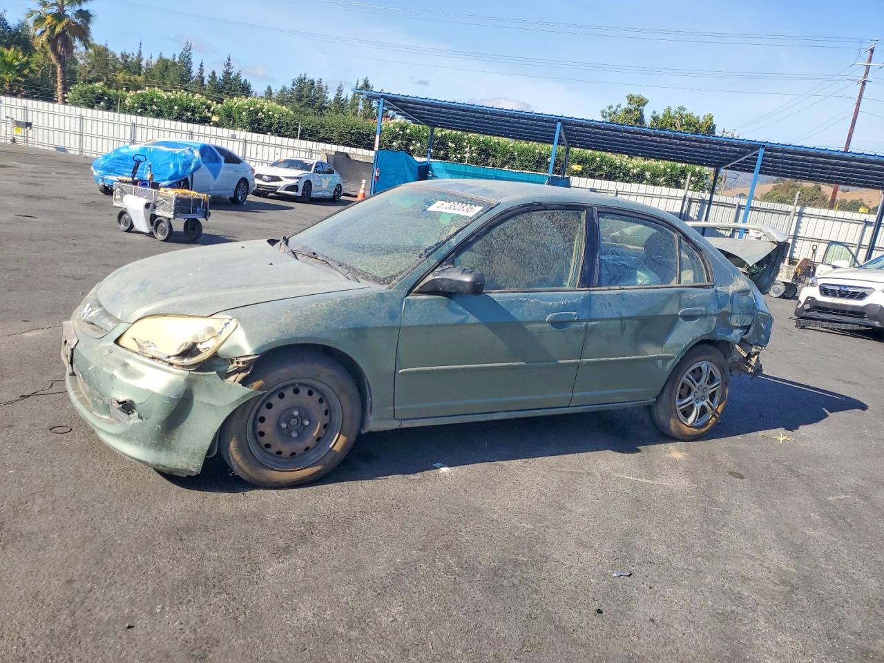 2004 HONDA CIVIC LX | 2HGES16514H619380 | UPCARS