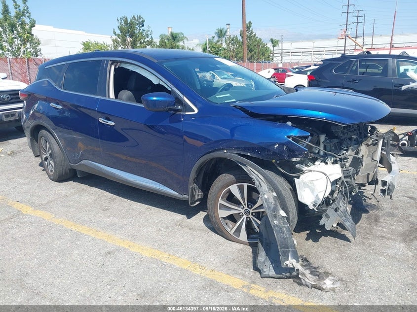 2021 NISSAN MURANO S INTELLIGENT AWD | 5N1AZ2AS6MC119418 | UPCARS