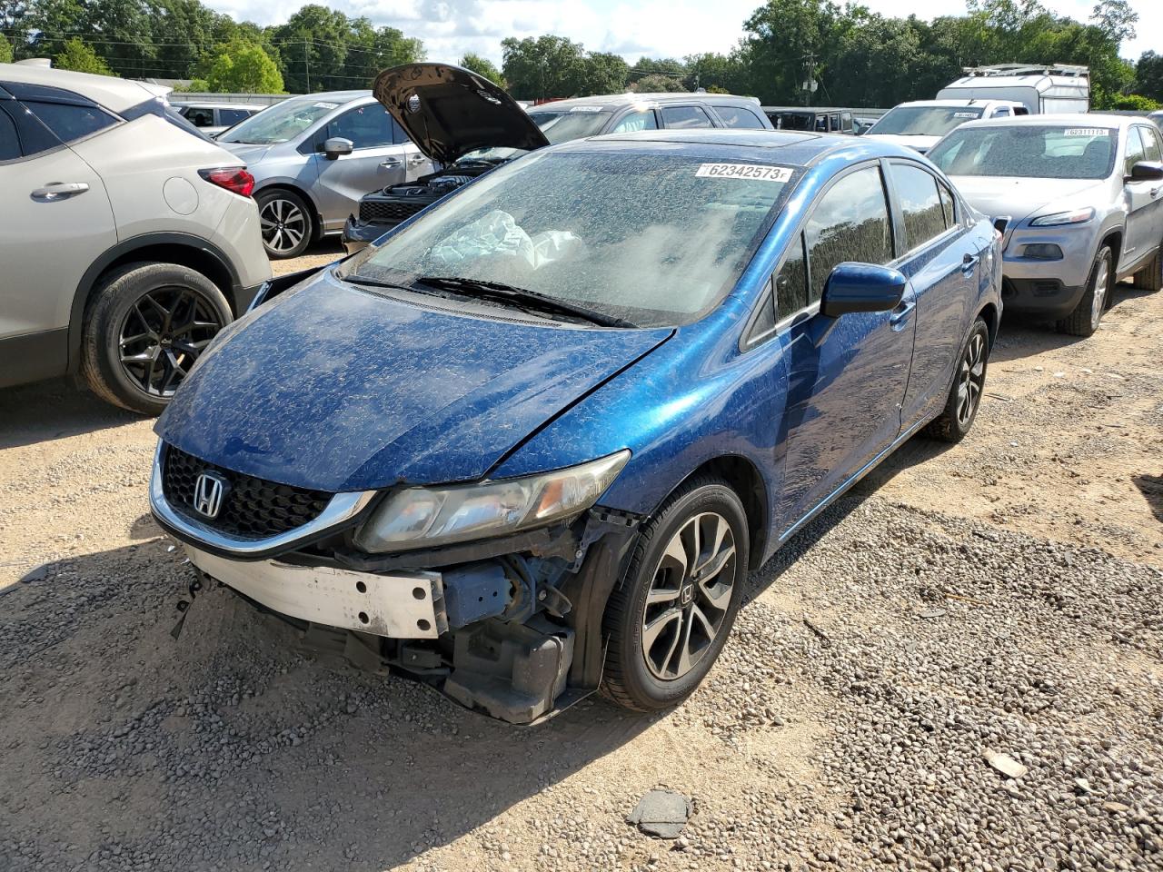 2015 HONDA CIVIC EX | 2HGFB2F82FH550691 | UPCARS