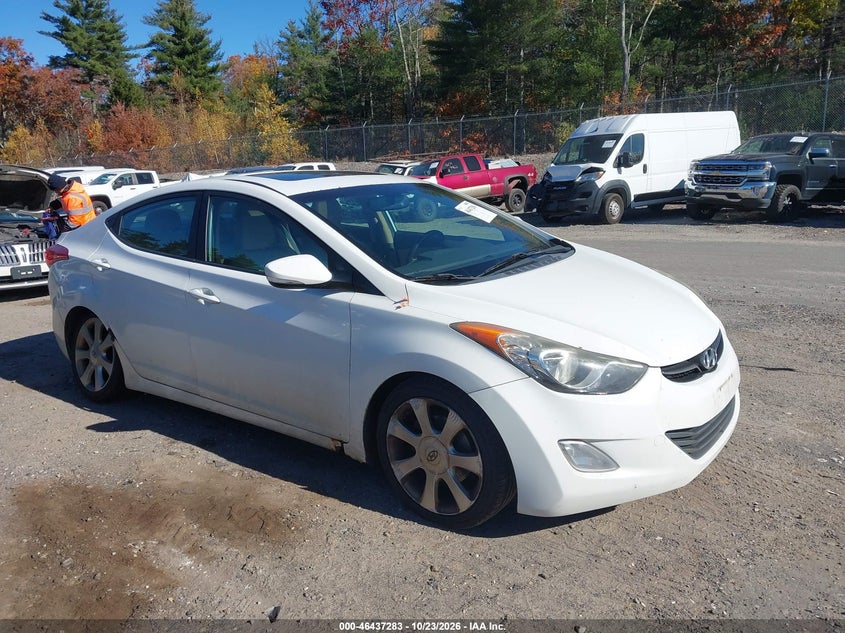 2012 HYUNDAI ELANTRA LIMITED | 5NPDH4AE6CH123496 | UPCARS