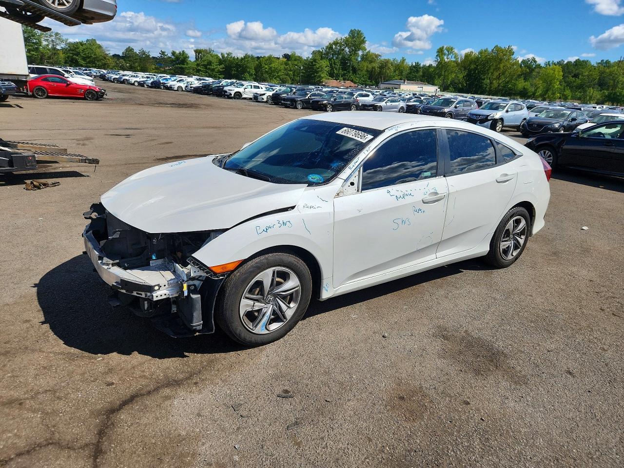 2019 HONDA CIVIC LX | 2HGFC2F69KH518696 | UPCARS