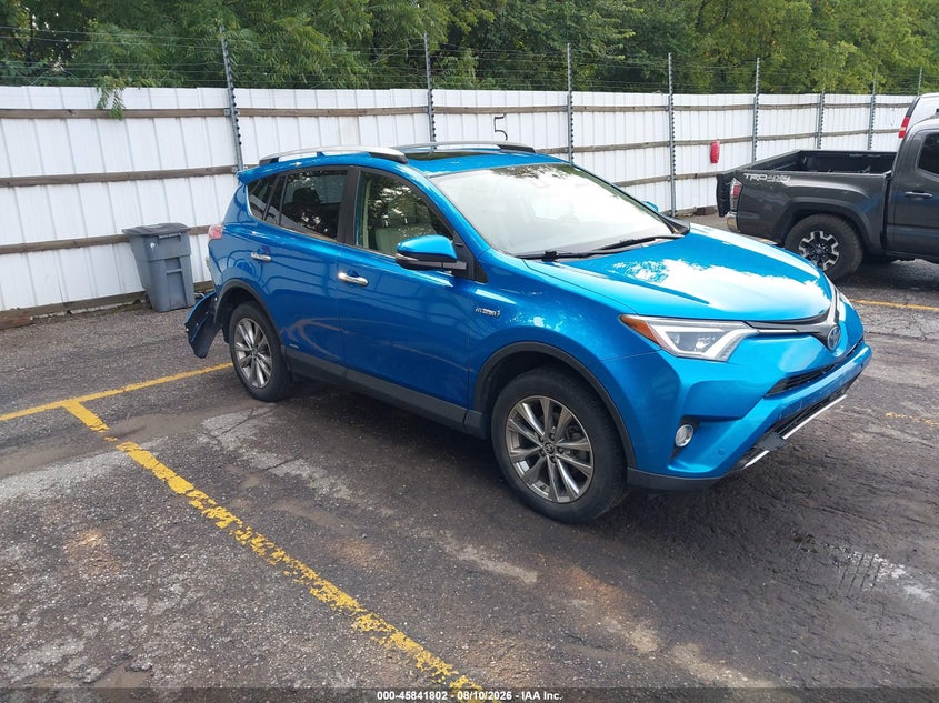 2016 TOYOTA RAV4 HYBRID LIMITED | JTMDJREV4GD027065 | UPCARS