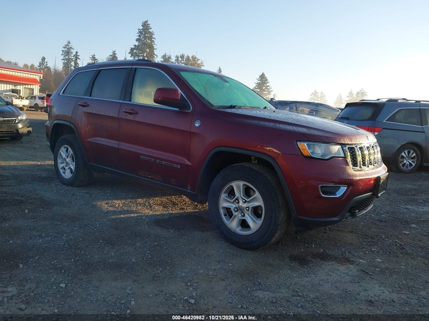 2017 JEEP GRAND CHEROKEE LAREDO 4X4 | 1C4RJFAG9HC908640 | UPCARS
