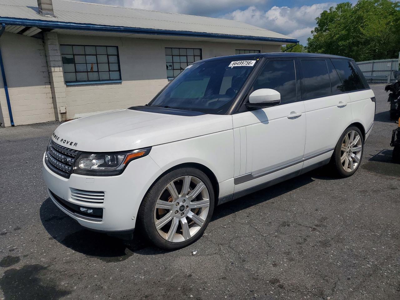 2016 LAND ROVER RANGEROVER SUPERCHARGED | SALGS2EF9GA301462 | UPCARS