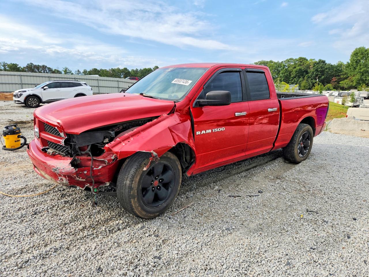 2012 DODGE RAM 1500 SLT | 1C6RD6GP9CS233148 | UPCARS