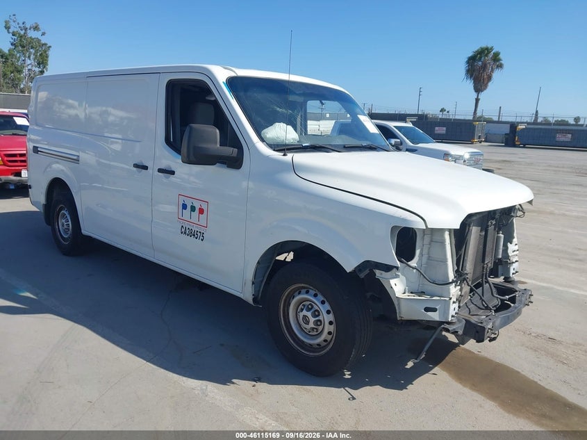 2015 NISSAN NV CARGO NV2500 HD S V6 | 1N6BF0KX3FN801306 | UPCARS