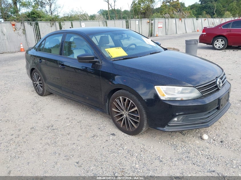 2015 VOLKSWAGEN JETTA 1.8T SPORT | 3VWD17AJXFM226709 | UPCARS