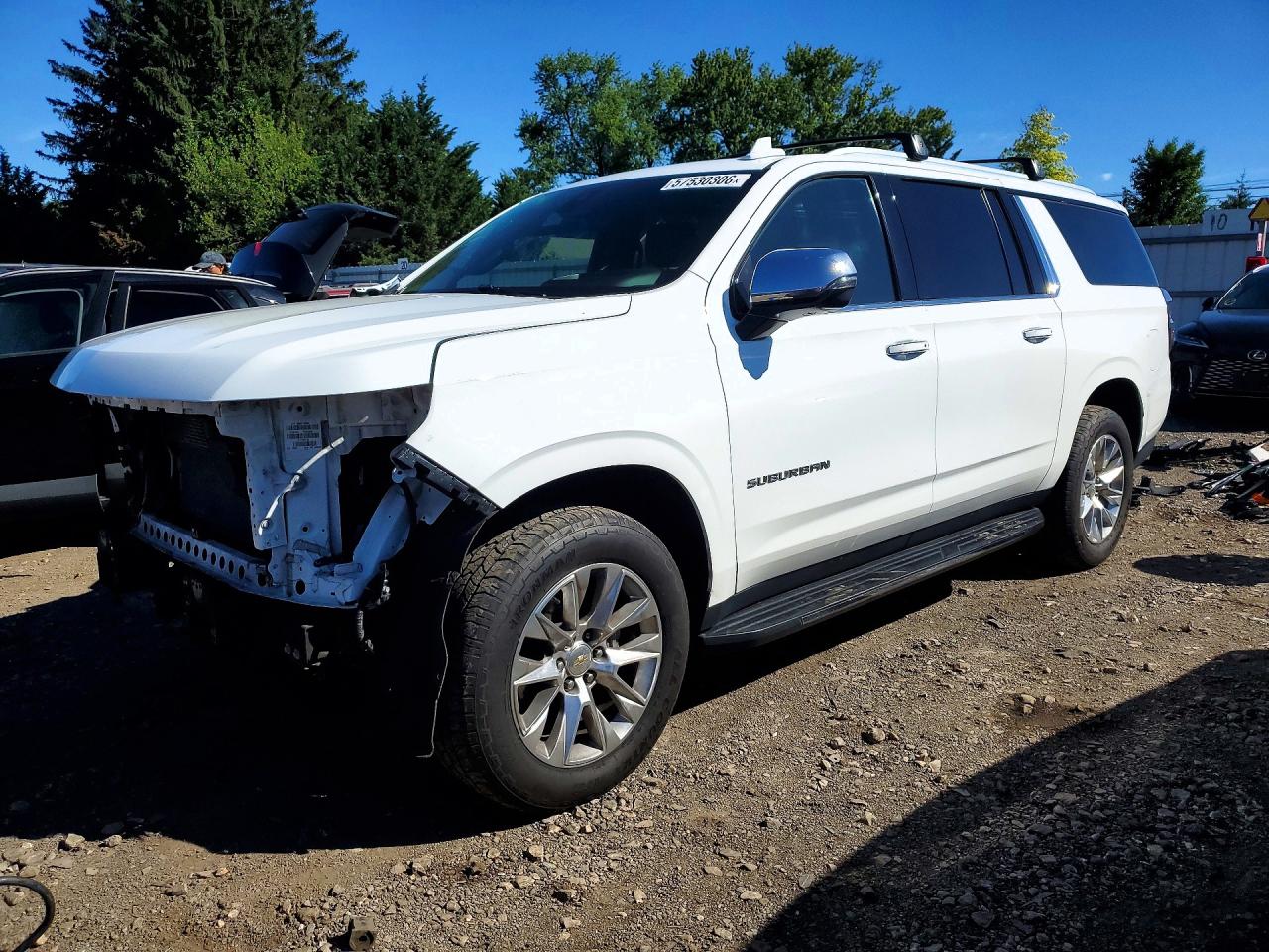 2021 CHEVROLET SUBURBAN K1500 PREMIER | 1GNSKFKD0MR341848 | UPCARS