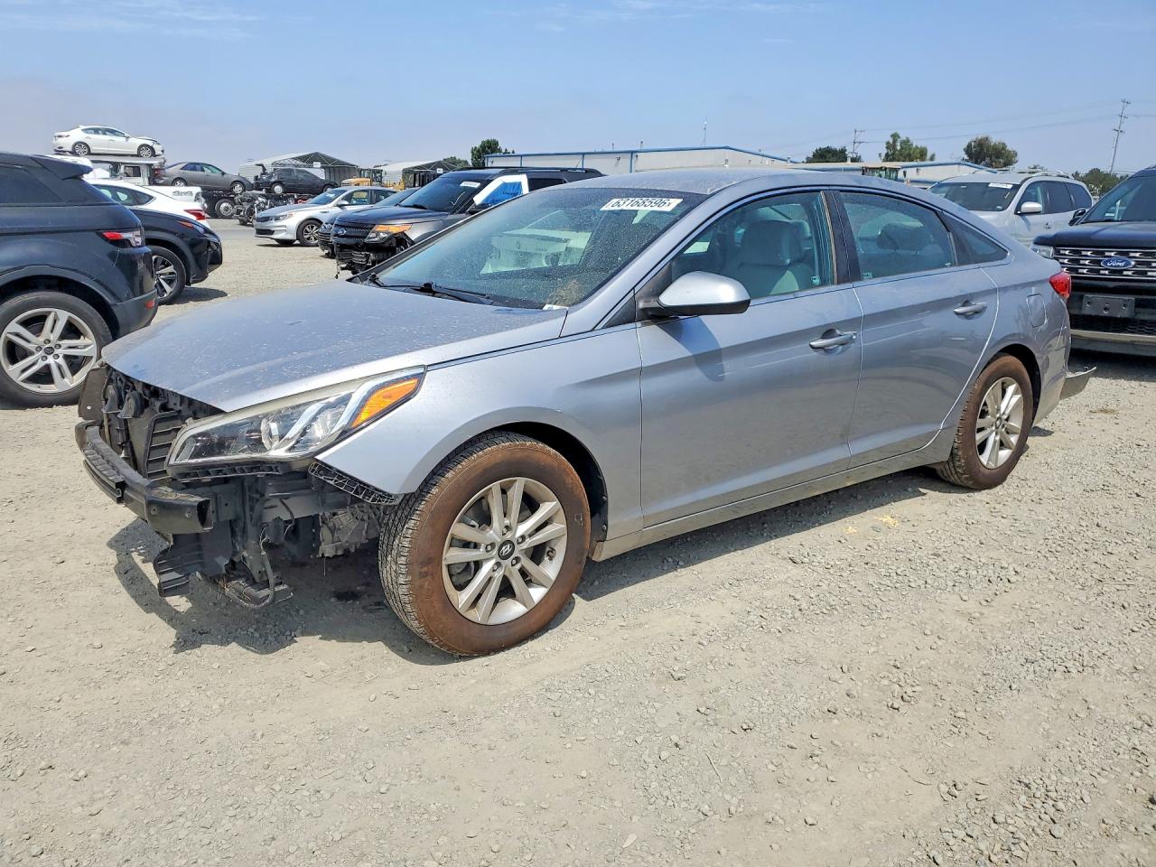 2017 HYUNDAI SONATA SE | 5NPE24AF7HH569405 | UPCARS