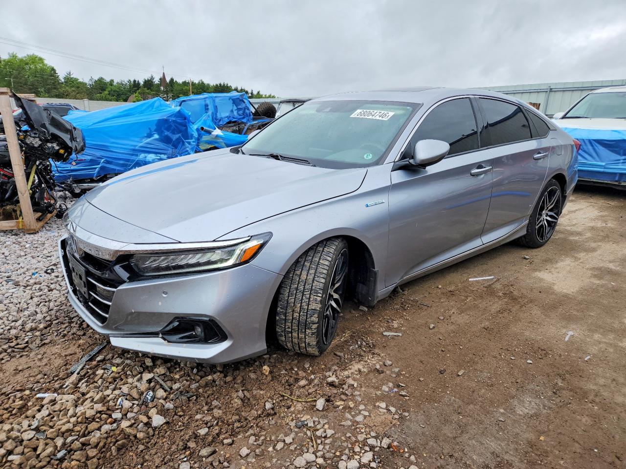 2021 HONDA ACCORD TOURING HYBRID | 1HGCV3F96MA017344 | UPCARS