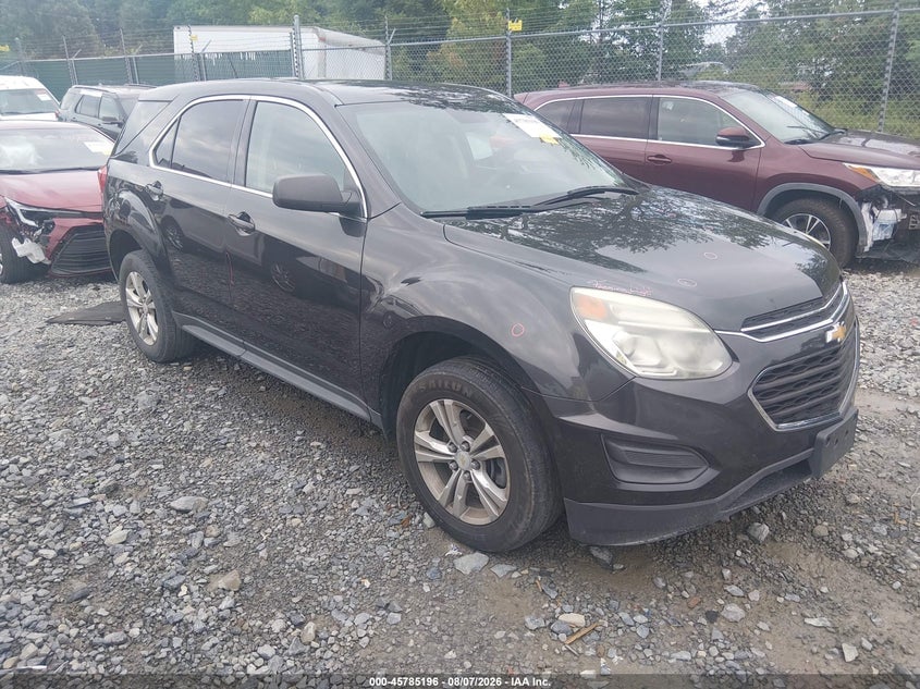 2016 CHEVROLET EQUINOX LS | 1GNALBEK6GZ105835 | UPCARS