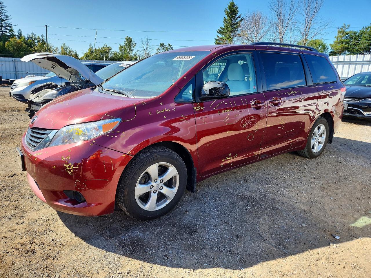 2014 TOYOTA SIENNA LE | 5TDKK3DC9ES488667 | UPCARS