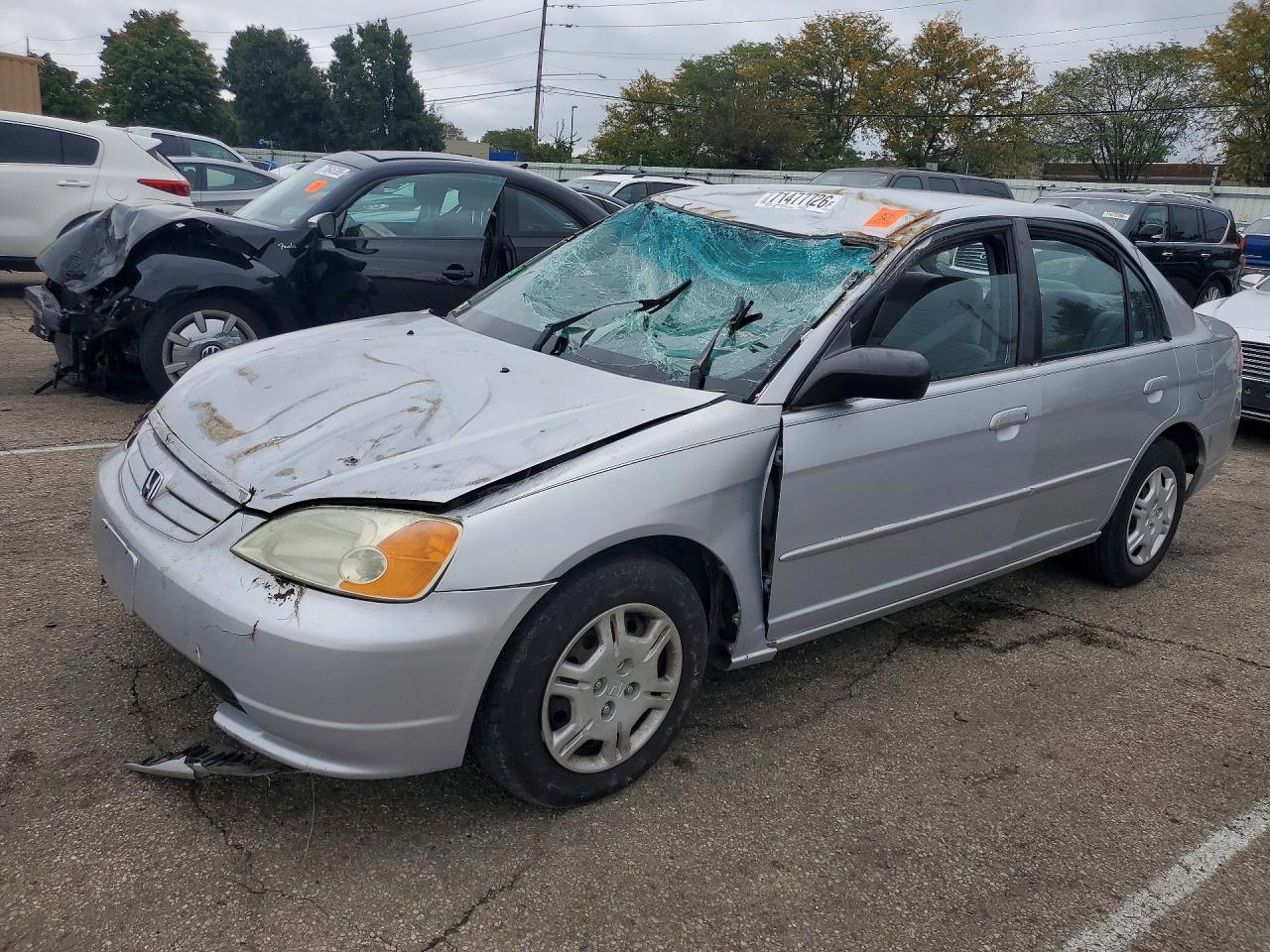 2002 HONDA CIVIC LX | 1HGES16582L062970 | UPCARS