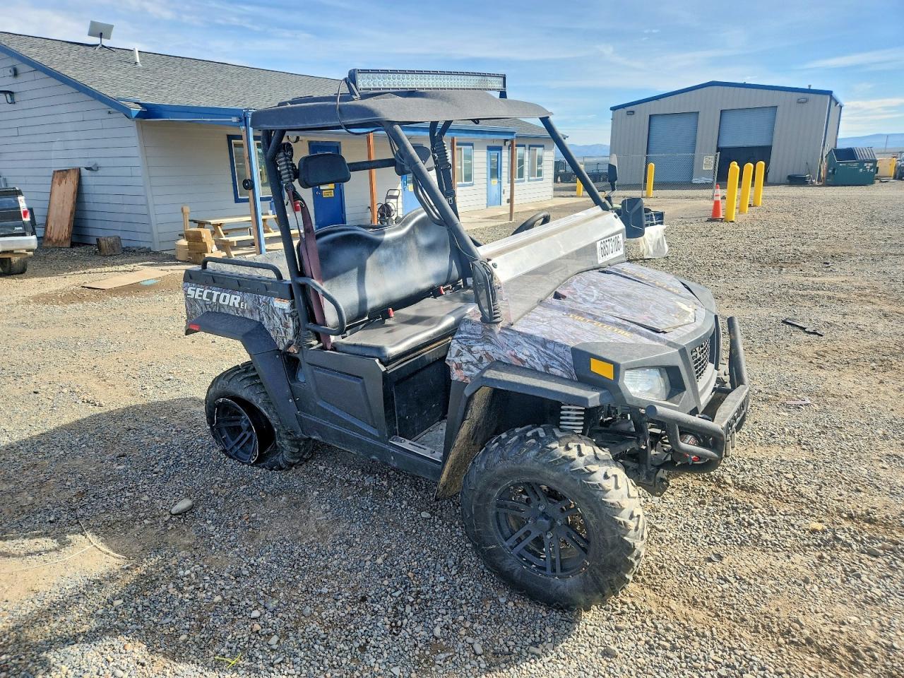 2019 HISUN SECTOR 1 HUANSONG SECTOR E1 UTILITY VEHICLE | LWGEJKZ02KA000130 | UPCARS