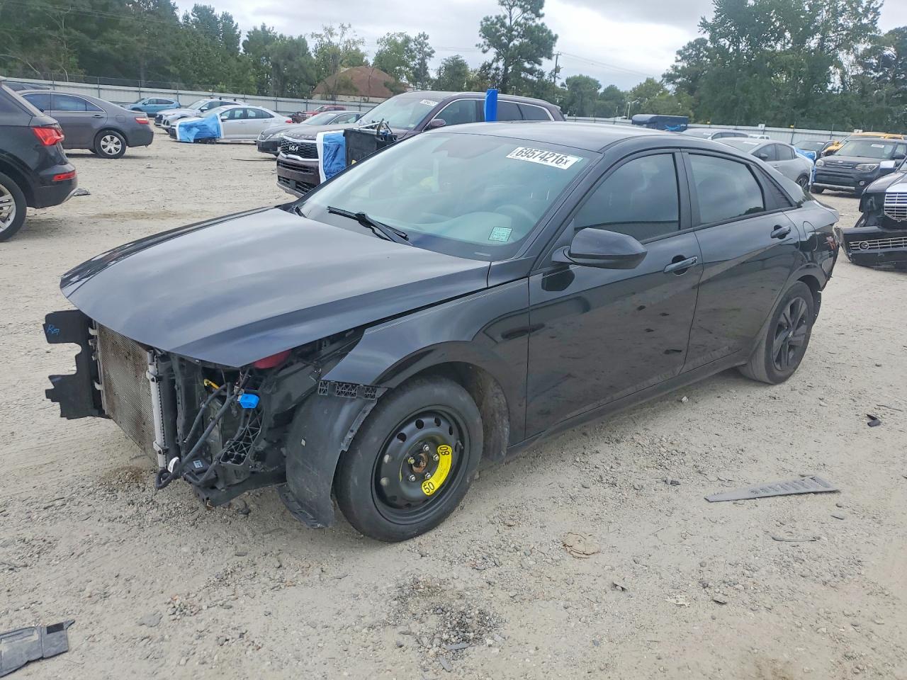 2021 HYUNDAI ELANTRA BLUE | KMHLM4AJ2MU004173 | UPCARS