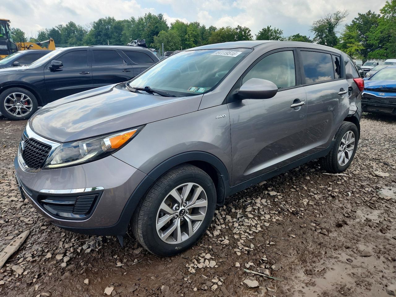 2016 KIA SPORTAGE LX | KNDPBCACXG7858693 | UPCARS