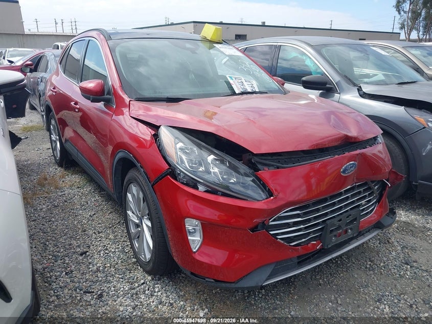 2022 FORD ESCAPE TITANIUM HYBRID | 1FMCU0DZ3NUA28395 | UPCARS