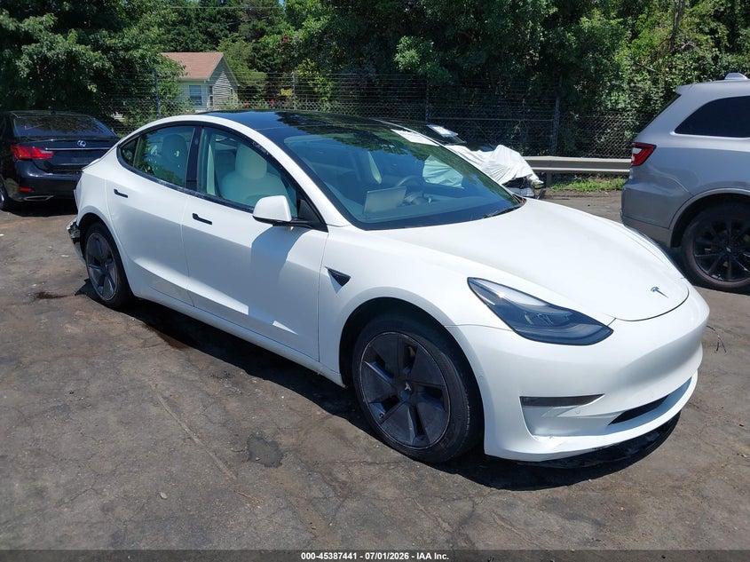 2022 TESLA MODEL 3 LONG RANGE DUAL MOTOR ALL-WHEEL DRIVE | 5YJ3E1EB2NF124472 | UPCARS