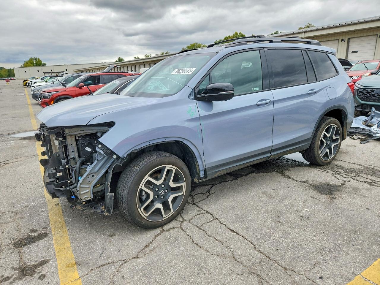 2022 HONDA PASSPORT ELITE | 5FNYF8H00NB025672 | UPCARS