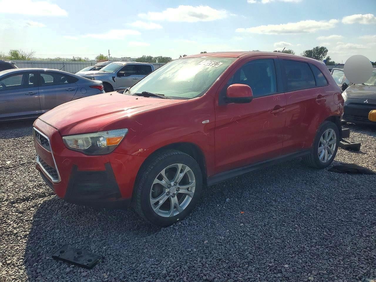 2015 MITSUBISHI OUTLANDER ES | 4A4AP3AU8FE003509 | UPCARS