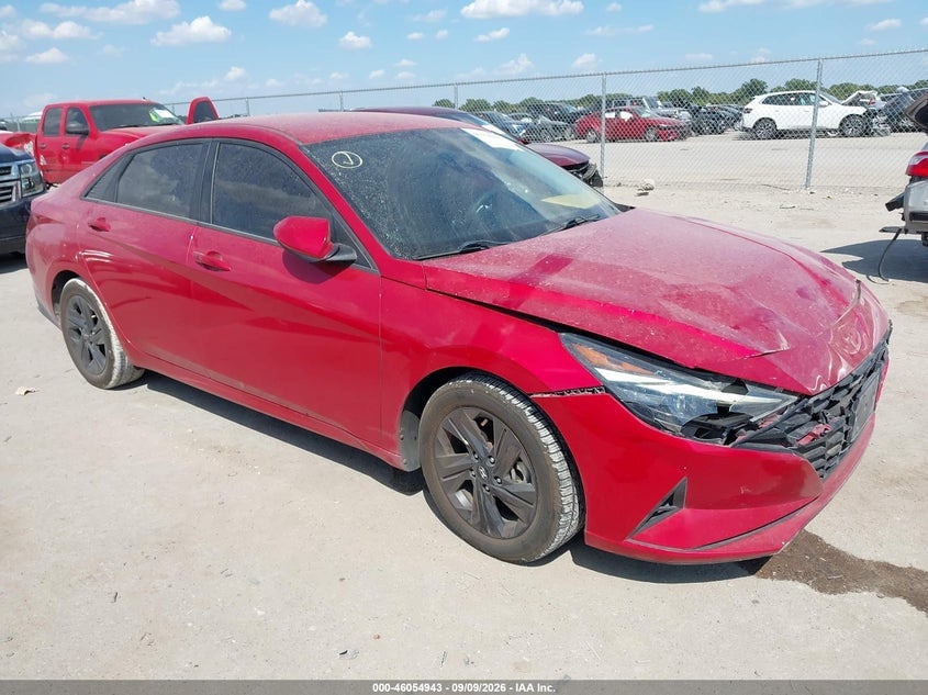 2021 HYUNDAI ELANTRA SEL | 5NPLM4AG1MH006404 | UPCARS